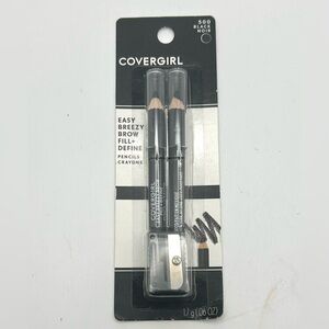 CoverGirl Easy Breezy Brow Fill + Define 500 Black Eyebrow Pencils